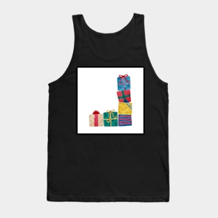 Christmas Presents Pile Tank Top